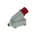 CA348 INPIN Вилка настенная 32A/400V/3P+E/IP44