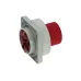 CA3583 INPIN Вилка встраиваемая 125A/400V/3P+E/IP67, фланец 130x130