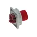 CA3658 INPIN Вилка встраиваемая 63A/400V/3P+N+E/IP67, фланец 106x110