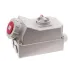 Розетка настенная с выключателем и механической блокировкой 63A/400V/3P+E/IP67