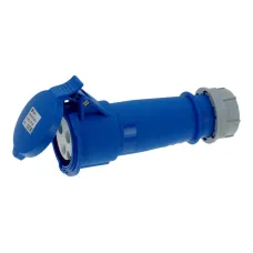 CA522 INPIN Розетка кабельная 32A/230V/1P+N+E/IP44
