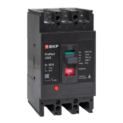 LS63 15кА 3P 40А ProPact EKF