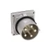 Вилка встраиваемая 250 A/400 V/3P+E/IP67