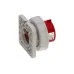 CA829 INPIN Вилка встраиваемая 16A/400V/3P+N+E/IP67, фланец 86x86