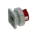 CA834 INPIN Вилка встраиваемая 32A/400V/3P+N+E/IP67, фланец 86x86