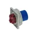 CA836 INPIN Вилка встраиваемая 63A/230V/1P+N+E/IP67, фланец 106x110