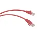 Патч-корд U/UTP. категория 6. 2xRJ45/8p8c.        неэкранированный. красный. LSZH. 0.3м