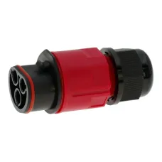 Вилка кабельная 16A/250V/1P+N+E/IP68/D6-12 мм, безвинтовые контакты (реализуется с ответной частью CAWP33-F)