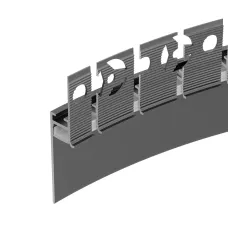 Профиль PLINTUS-FANTOM-BENT-H35-SIDE-2000 BLACK (ARL, алюминий)
