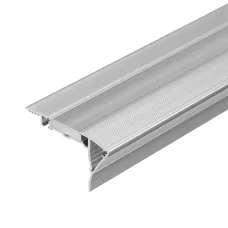 Профиль с экраном ALU-STAIR-DK-2000 ANOD+FROST ( Алюминий)