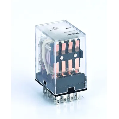 Промежуточное реле 4 контакта с LED индикацией 3А 380В AC ПР-102