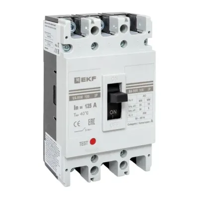 Выключатель автоматический ВА-99М 100/125А 3P 35кА EKF PROxima