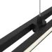 Светильник подвесной  Maytoni Halo MOD005PL-L48BK LED 48W Черный