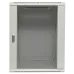 Шкаф настенный 19' TERACOM PRO 12U 600х450 мм дверь стеклянная с замком-ручкой серый