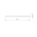 Панель SMART-P98-DIM-G-IN White 230V, 1.5A, 0/1-10V, Rotary, 2.4G ARL, стекло