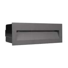 Светильник LTD-TRAIL-S226x76-8W Warm3000 (GR, 65 deg, 230 В) (ARL, IP65 Металл, 3 года)