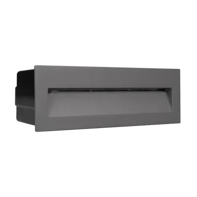 Светильник LTD-TRAIL-S226x76-8W Warm3000 (GR, 65 deg, 230 В) (ARL, IP65 Металл, 3 года)