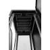 Шкаф телекоммуникационный напольный 42U (600x600) дверь стекло, цвет черный