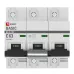 Автоматический выключатель 3P 63А (C) 10kA ВА 47-100 EKF Basic