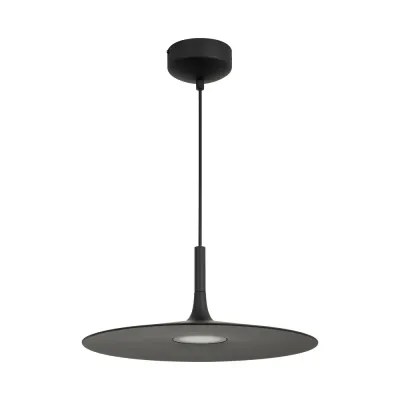 Светильник SP-FIORE-R400-13W Warm3000 (BK, 120 deg, 230V) (IP20 металл, 3 года)