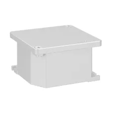 Коробка ответвительная алюминиевая окрашенная,IP66, RAL9006, 90х90х53мм