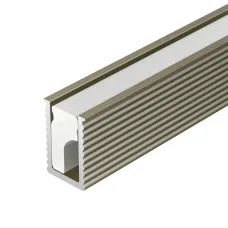 Профиль SL-MINI-6-H9-2000 ANOD OLIVE GREY ( Алюминий)