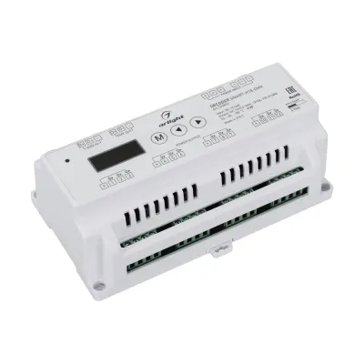 Декодер SMART-K18-DMX 12-36V, 12x5A ARL, IP20, пластик, 5 лет