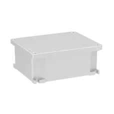 Коробка ответвительная алюминиевая окрашенная,IP66, RAL9006, 128х103х55мм