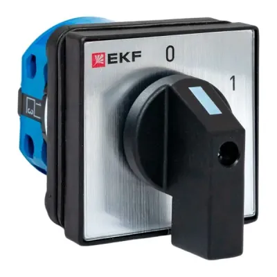 Переключатель кулачковый ПК-1-12 10А 2P 0-1 IP65 EKF