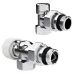 Набор термостатический осевой Royal Thermo Design 1/2 15мм М30х1,5 (Хром)