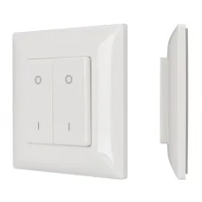 Панель SMART-P47-DIM-P-SUF 3V, 2 зоны, Knob, 2.4G ARL, пластик