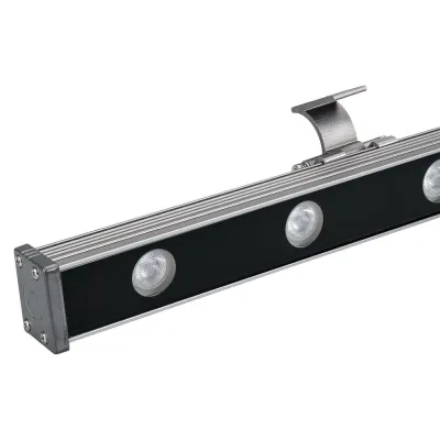 Прожектор линейный AR-LINE-1000-12W Warm3000 GR, 15x60 deg, 230V IP65 металл, 3 года