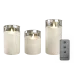 Свечи ФАZА CL7-SET3-wh (3 свечи, пульт ДУ, бел.) Свечи ФАZА CL7-SET3-wh (3 свечи, пульт ДУ, бел.)
