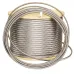 Кабель саморегулирующийся нагревательный 31 Вт/м Extherm 31СМК25-СТ, оболочка термопласт, 15AWG, внешняя броня (оплетка) из нержавеющих проволок Кабель саморегулирующийся нагревательный 31 Вт/м Extherm 31СМК25-СТ, оболочка термопласт, 15AWG, внешняя броня (оплетка) из нержавеющих проволок