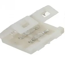 Разъем фиксированный для LED ленты 14,4W/m IP20 10mm (соединение 2х лент) (10 шт. в упак.)