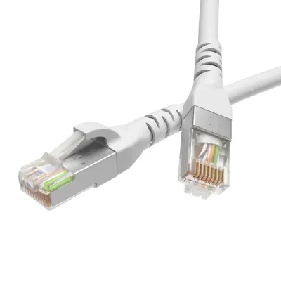 Патч-корд экранированный CAT6 F/UTP 4х2 LSZH белый 1.5м