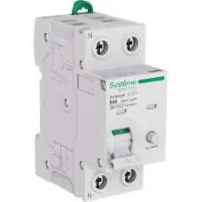 Выключатель автоматический дифференциального тока (Автоматический выключатель дифференциального тока АВДТ) 1P+N B 40A 6kA 30мА Тип-A 230В Systeme9