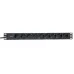 Блок розеток PDU TERACOM PRO 19' 1U 16А/250В 9 роз. Schuko шнур 2 м 3x1.5 мм2 вилка Schuko корпус алюминий черный