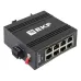 Коммутатор промышленный неуправляемый U-8T, 8 портов 10/100Base-T(X) RJ45, монтаж на динрейку TSX EKF