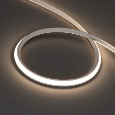 Гибкий неон 8Вт/м 24В 4000K IP67 544LED/м MOONLIGHT-3D-T-X544-10x10mm 5 м (вывод боковой, 3 года)