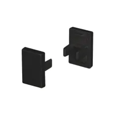 Заглушка SL-MINI-8-H12 BLACK глухая (пластик)
