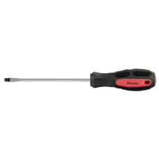 Отвертка Anti-Slip, SL4,0х100 мм, CrV, 2к рукоятка