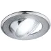DK18 CH/SH SL Светильник ЭРА декор ''круглый  со стеклянной крошкой'' MR16,12V/220V, 50W, хром/серебря