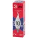 Лампочка светодиодная ЭРА RED LINE LED BXS-10W-865-E14 R E14 / Е14 10Вт свеча на ветру холодный дневной свет