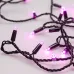 Гирлянда светодиодная декоративная ARD-STRING-CLASSIC-10000-BLACK-100LED-STD PINK 230V, 7W ARDCL, IP65