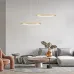 Светильник подвесной  Maytoni Glint MOD072PL-L28BS3K LED 25W Латунь