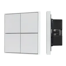 Панель кнопочная KNX-304-23-IN White BUS, Frame IARL, IP20 металл, 2 года