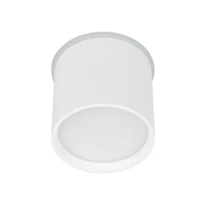 Светильник SP-CYLINDO-R75-7W Warm3000 (WH, 110 deg, 230V) (IP54 металл, 3 года)