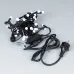 Гирлянда светодиодная декоративная ARD-BALL-CLASSIC-D13-5000-BLACK-50LED RGB 230V, 3.5W ARDCL, IP65