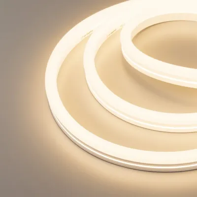 Лента светодиодная герметичная MOONLIGHT-SIDE-X336-12x24mm 230V Warm3000 (11 W/m, IP65, 50m, wire x1) (ARL, Грибовидная форма, 336 LED/m)